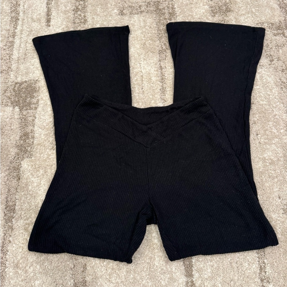 Flare V-Waist Comfy Pants